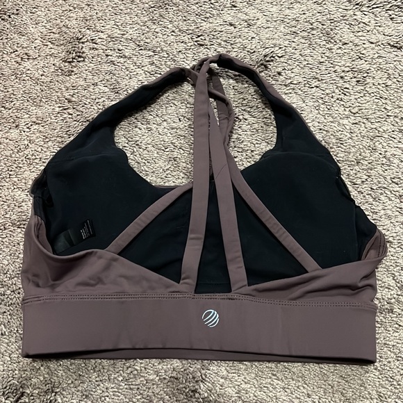 Double Strap Medium Support Sports Bra - Picture 4 of 4